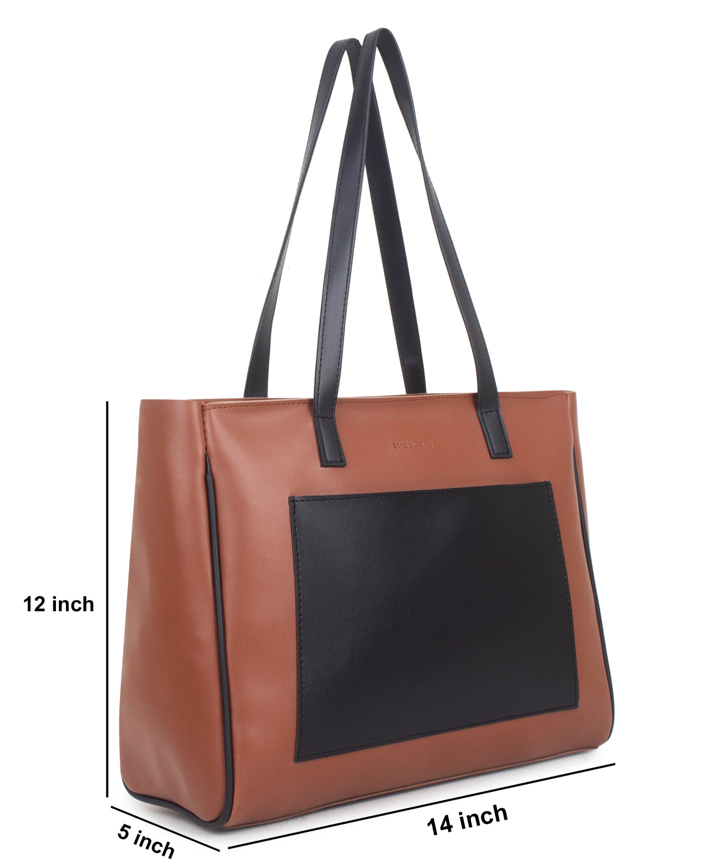 Solid Multicolor Tote Bag