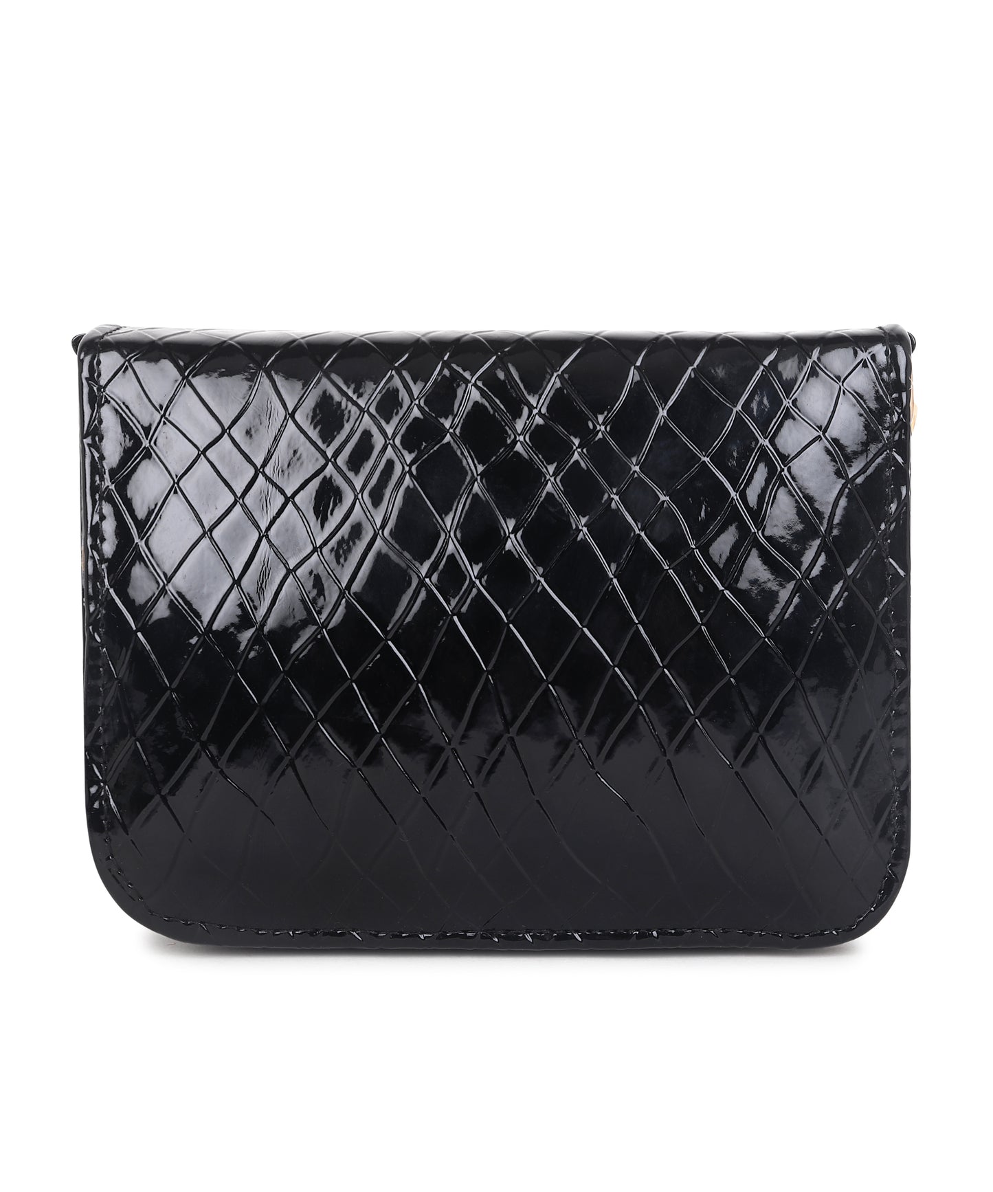 Textured Structured Sling Bag