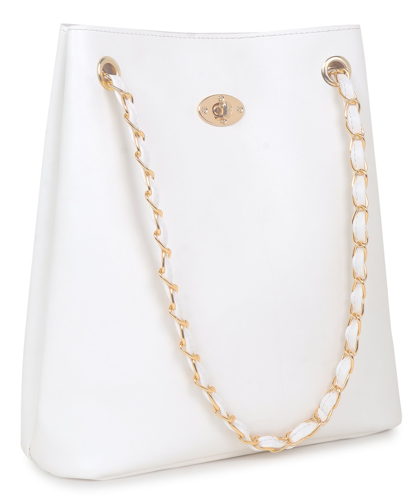 Women White Shoulder Bag