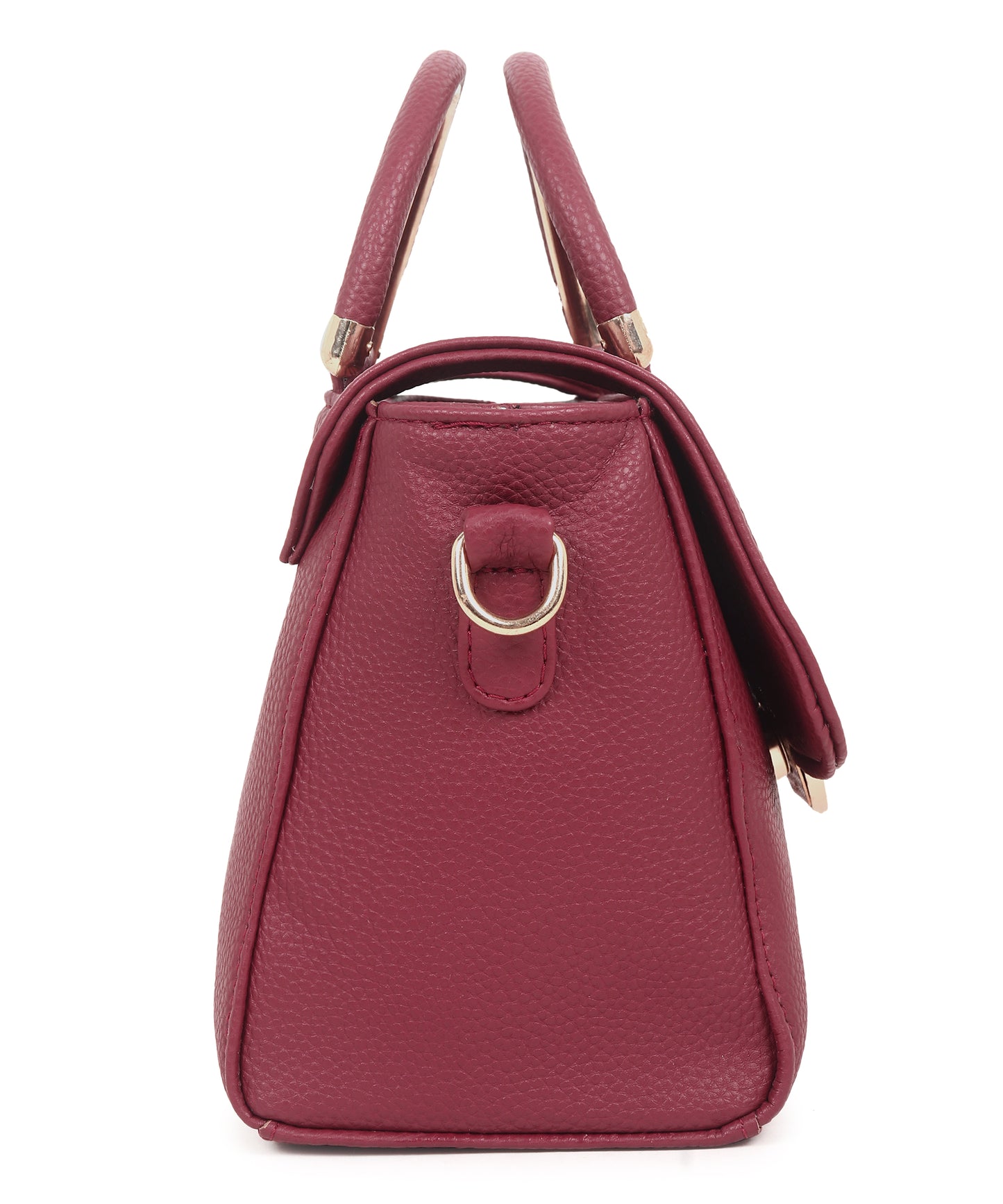 Colourblocked Structured Satchel Bag