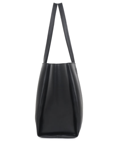 Solid Structured Tote Bag